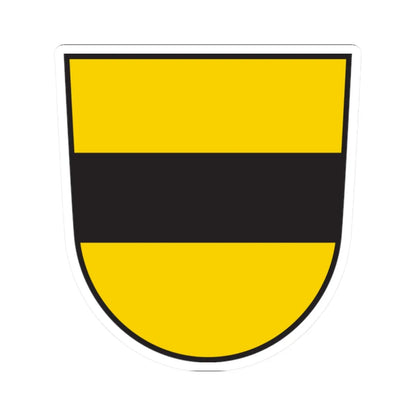 DEU Michelwinnaden COA (Germany) (Coat of Arms) STICKER Vinyl Kiss-Cut Decal - The Sticker Space