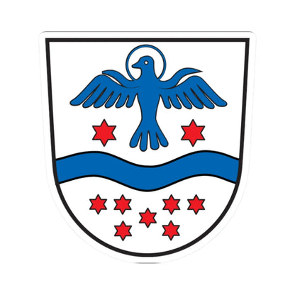 DEU Mittelurbach COA (Germany) (Coat of Arms) STICKER Vinyl Kiss-Cut Decal 2 Inch White - The Sticker Space