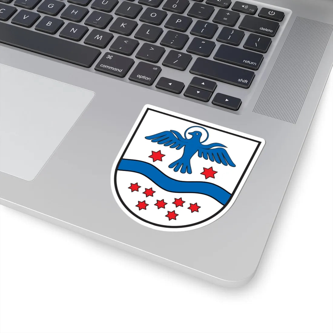 DEU Mittelurbach COA (Germany) (Coat of Arms) STICKER Vinyl Kiss-Cut Decal - The Sticker Space