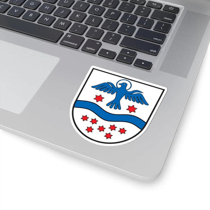 DEU Mittelurbach COA (Germany) (Coat of Arms) STICKER Vinyl Kiss-Cut Decal - The Sticker Space