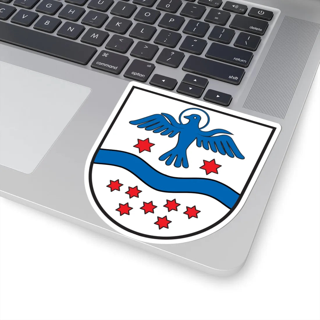 DEU Mittelurbach COA (Germany) (Coat of Arms) STICKER Vinyl Kiss-Cut Decal - The Sticker Space