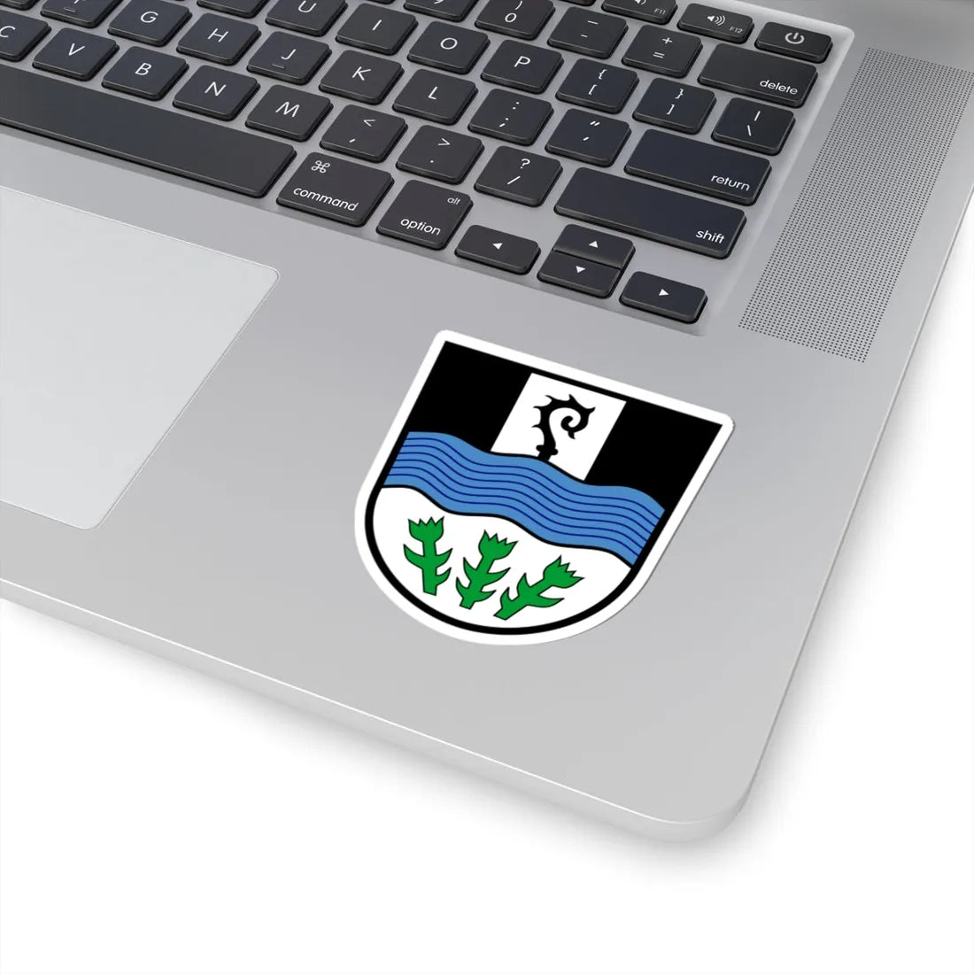 DEU Mitterteich COA (Germany) (Coat of Arms) STICKER Vinyl Kiss-Cut Decal - The Sticker Space