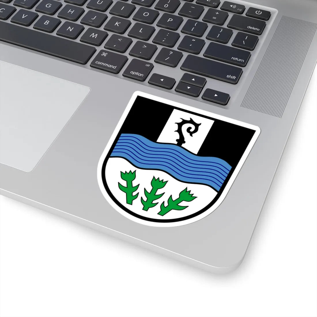 DEU Mitterteich COA (Germany) (Coat of Arms) STICKER Vinyl Kiss-Cut Decal - The Sticker Space