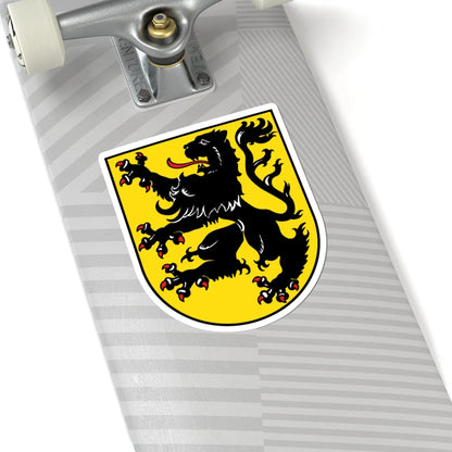 DEU Mittweida COA (Germany) (Coat of Arms) STICKER Vinyl Kiss-Cut Decal - The Sticker Space