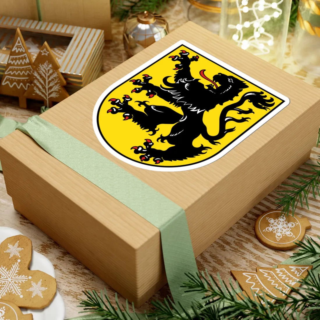DEU Mittweida COA (Germany) (Coat of Arms) STICKER Vinyl Kiss-Cut Decal - The Sticker Space