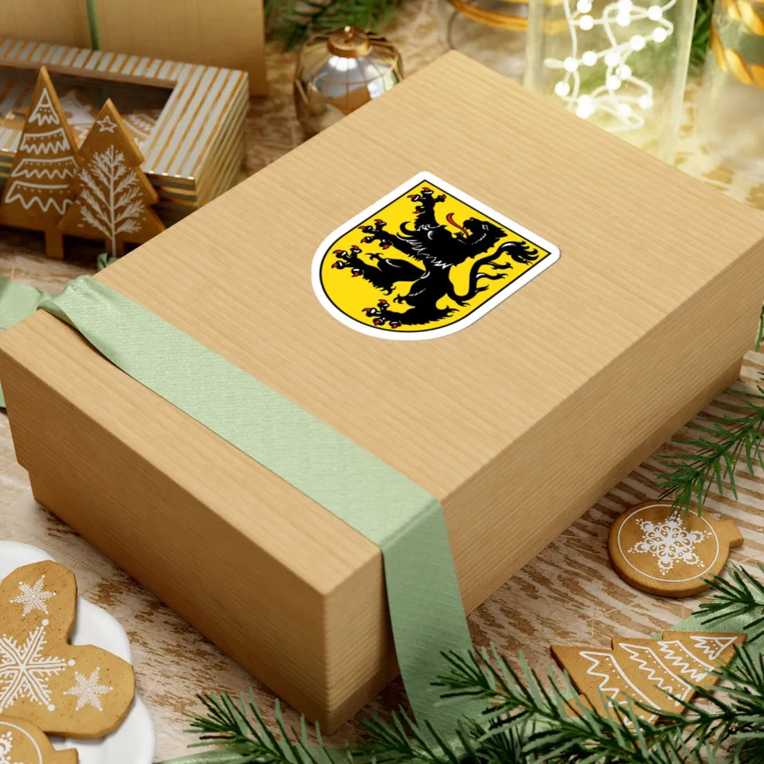 DEU Mittweida COA (Germany) (Coat of Arms) STICKER Vinyl Kiss-Cut Decal - The Sticker Space