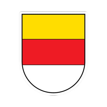 DEU Münster COA (Germany) (Coat of Arms) STICKER Vinyl Kiss-Cut Decal 2 Inch White - The Sticker Space