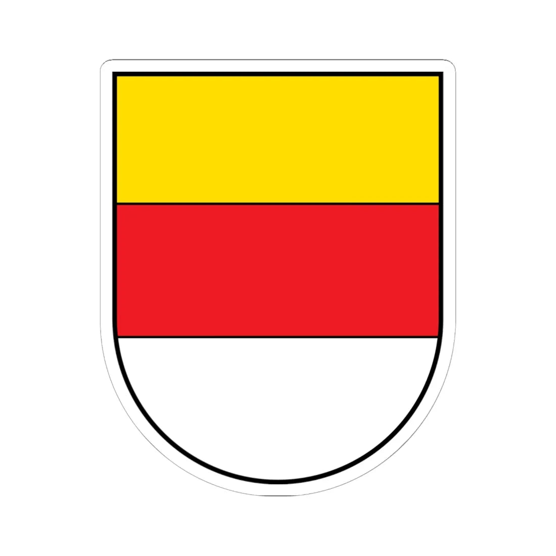 DEU Münster COA (Germany) (Coat of Arms) STICKER Vinyl Kiss-Cut Decal - The Sticker Space