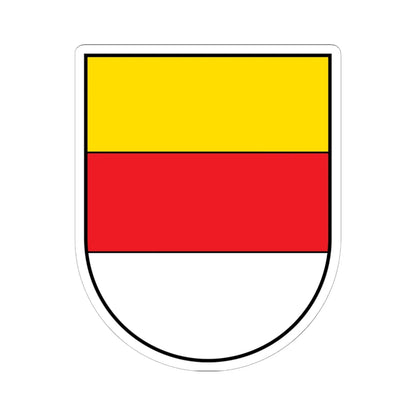 DEU Münster COA (Germany) (Coat of Arms) STICKER Vinyl Kiss-Cut Decal - The Sticker Space
