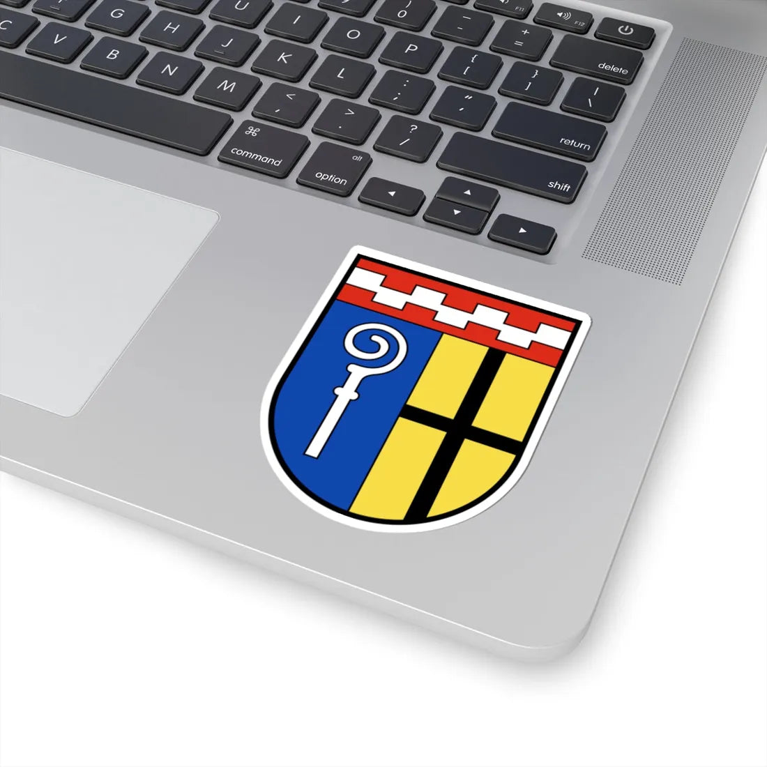 DEU Moenchengladbach COA (Germany) (Coat of Arms) STICKER Vinyl Kiss-Cut Decal - The Sticker Space