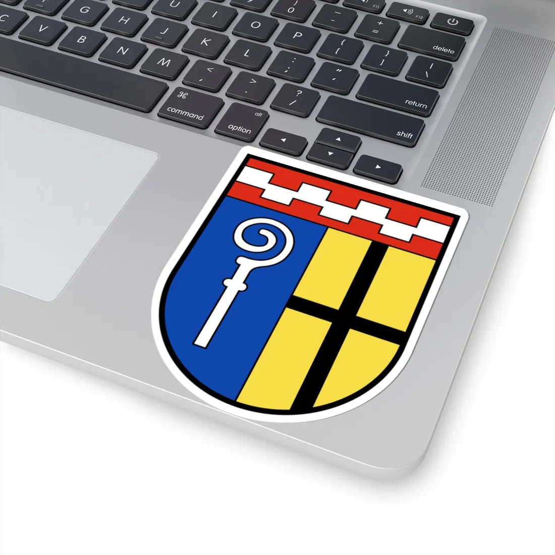 DEU Moenchengladbach COA (Germany) (Coat of Arms) STICKER Vinyl Kiss-Cut Decal - The Sticker Space