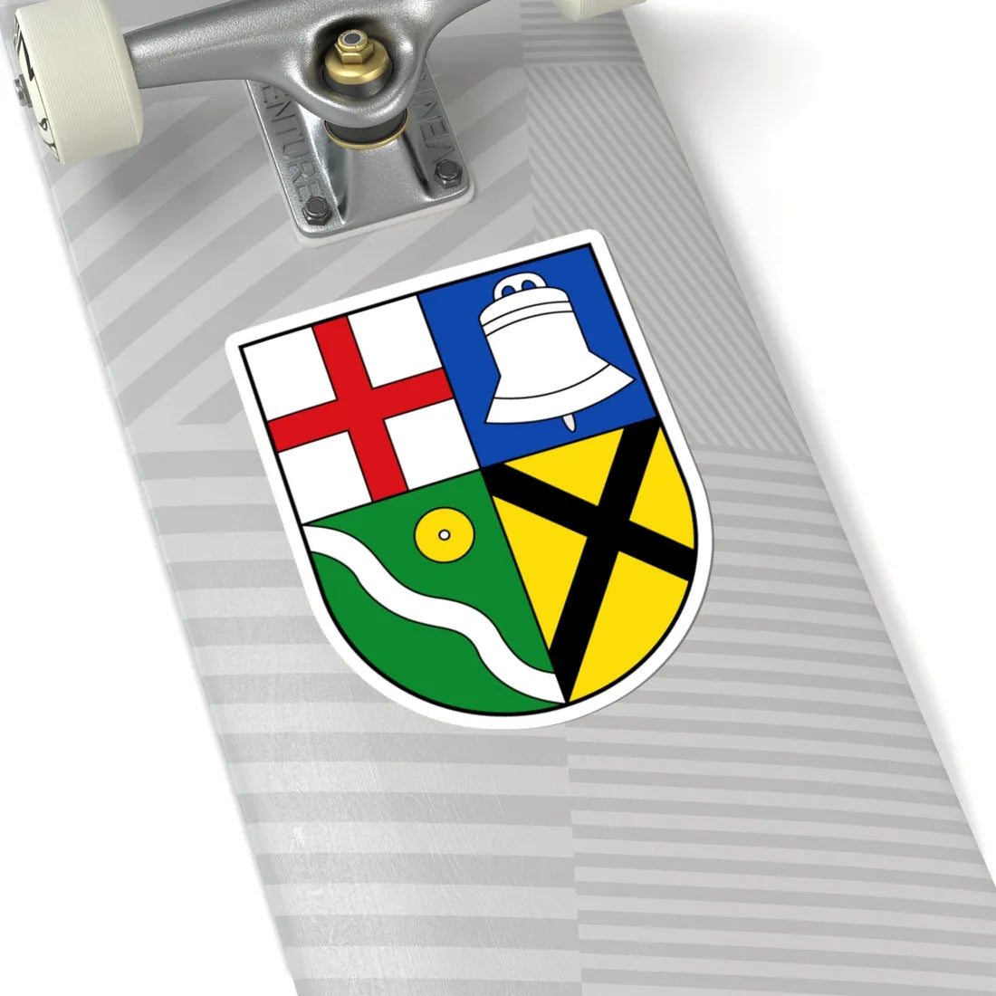 DEU Morscholz COA (Germany) (Coat of Arms) STICKER Vinyl Kiss-Cut Decal - The Sticker Space