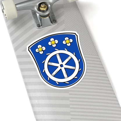 DEU Muehlheim Main COA (Germany) (Coat of Arms) STICKER Vinyl Kiss-Cut Decal - The Sticker Space