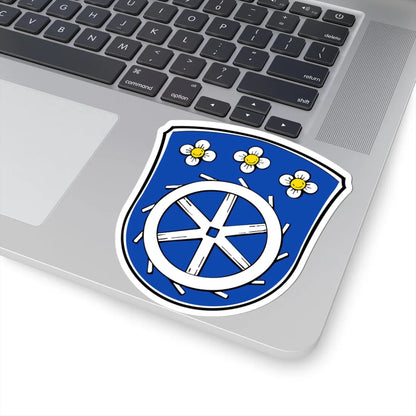 DEU Muehlheim Main COA (Germany) (Coat of Arms) STICKER Vinyl Kiss-Cut Decal - The Sticker Space