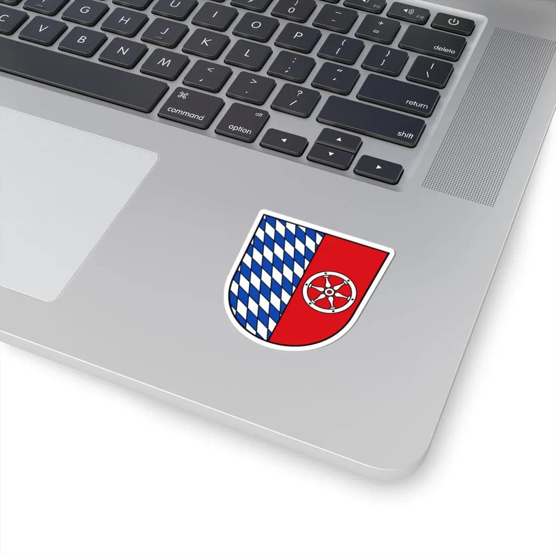 DEU Neckar-Odenwald-Kreis COA (Germany) (Coat of Arms) STICKER Vinyl Kiss-Cut Decal - The Sticker Space