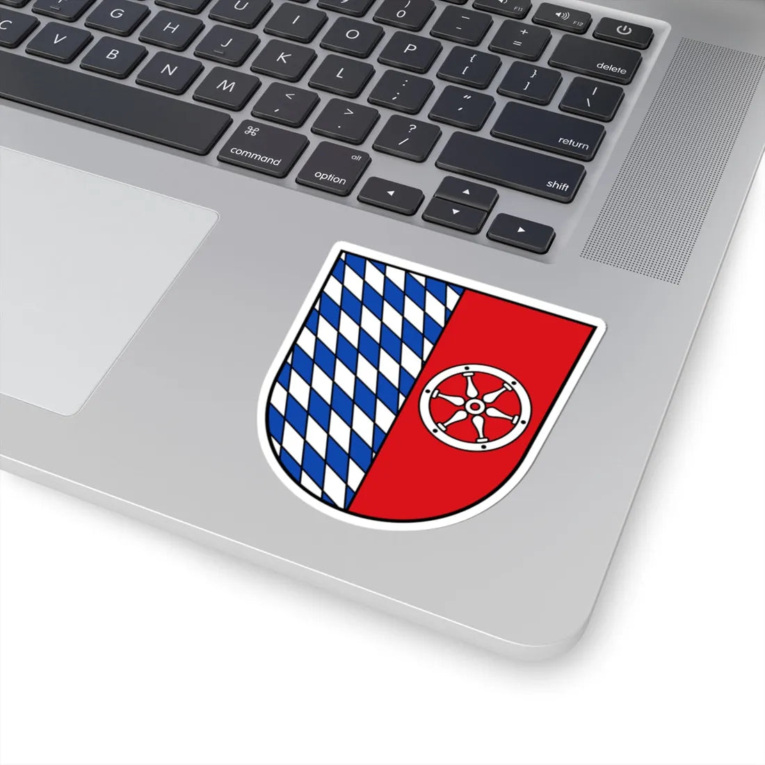 DEU Neckar-Odenwald-Kreis COA (Germany) (Coat of Arms) STICKER Vinyl Kiss-Cut Decal - The Sticker Space