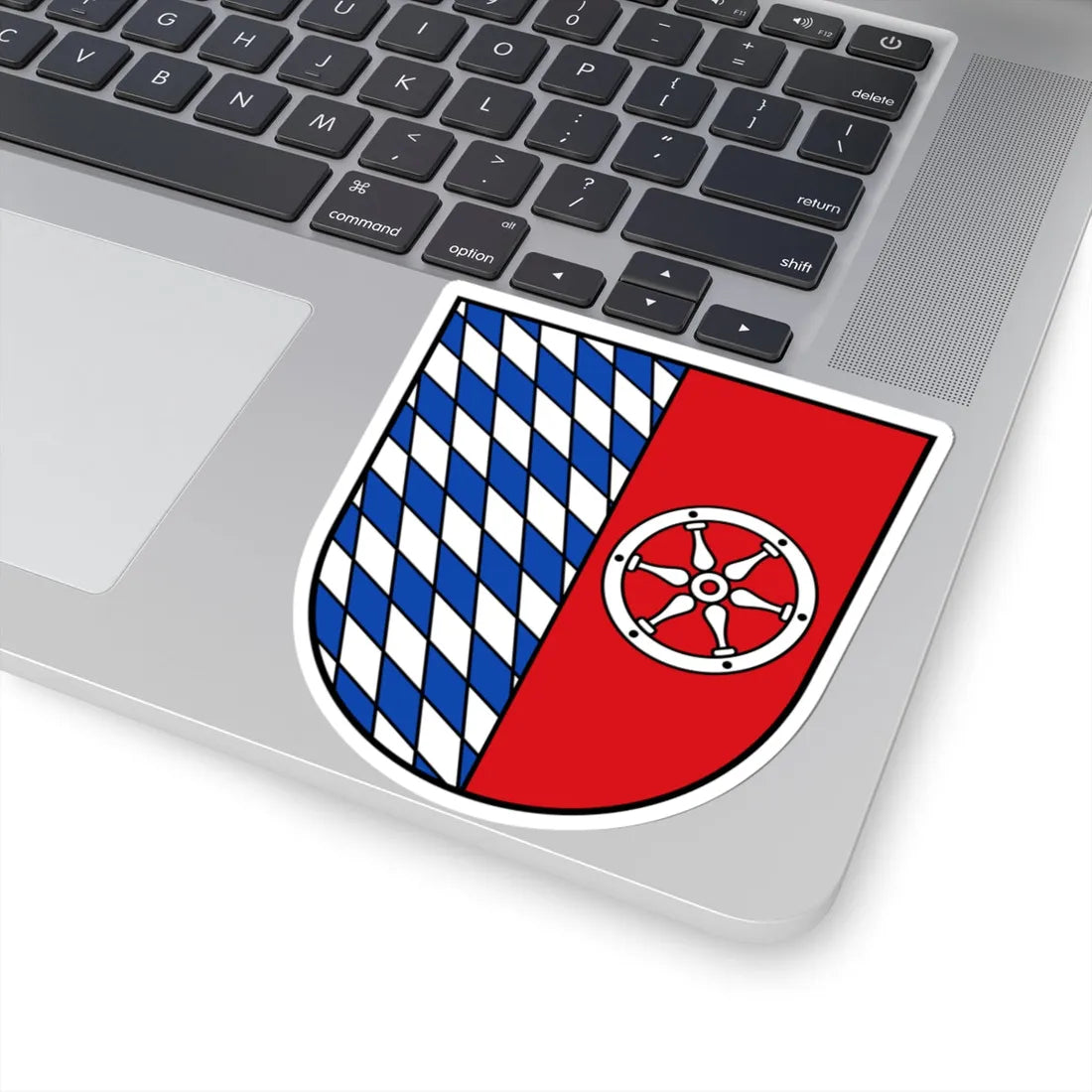 DEU Neckar-Odenwald-Kreis COA (Germany) (Coat of Arms) STICKER Vinyl Kiss-Cut Decal - The Sticker Space