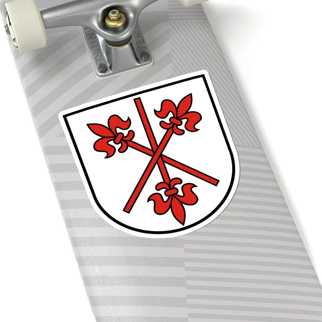 DEU Neidenstein COA (Germany) (Coat of Arms) STICKER Vinyl Kiss-Cut Decal - The Sticker Space