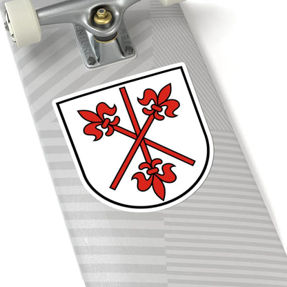DEU Neidenstein COA (Germany) (Coat of Arms) STICKER Vinyl Kiss-Cut Decal - The Sticker Space
