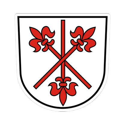 DEU Neidenstein COA (Germany) (Coat of Arms) STICKER Vinyl Kiss-Cut Decal - The Sticker Space