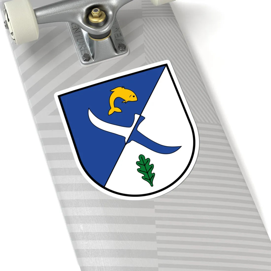 DEU Neppermin COA (Germany) (Coat of Arms) STICKER Vinyl Kiss-Cut Decal - The Sticker Space