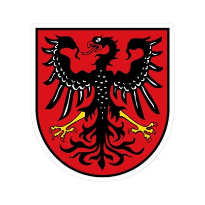 DEU Neumarkt in der Oberpfalz COA (Germany) (Coat of Arms) STICKER Vinyl Kiss-Cut Decal 3 Inch White - The Sticker Space