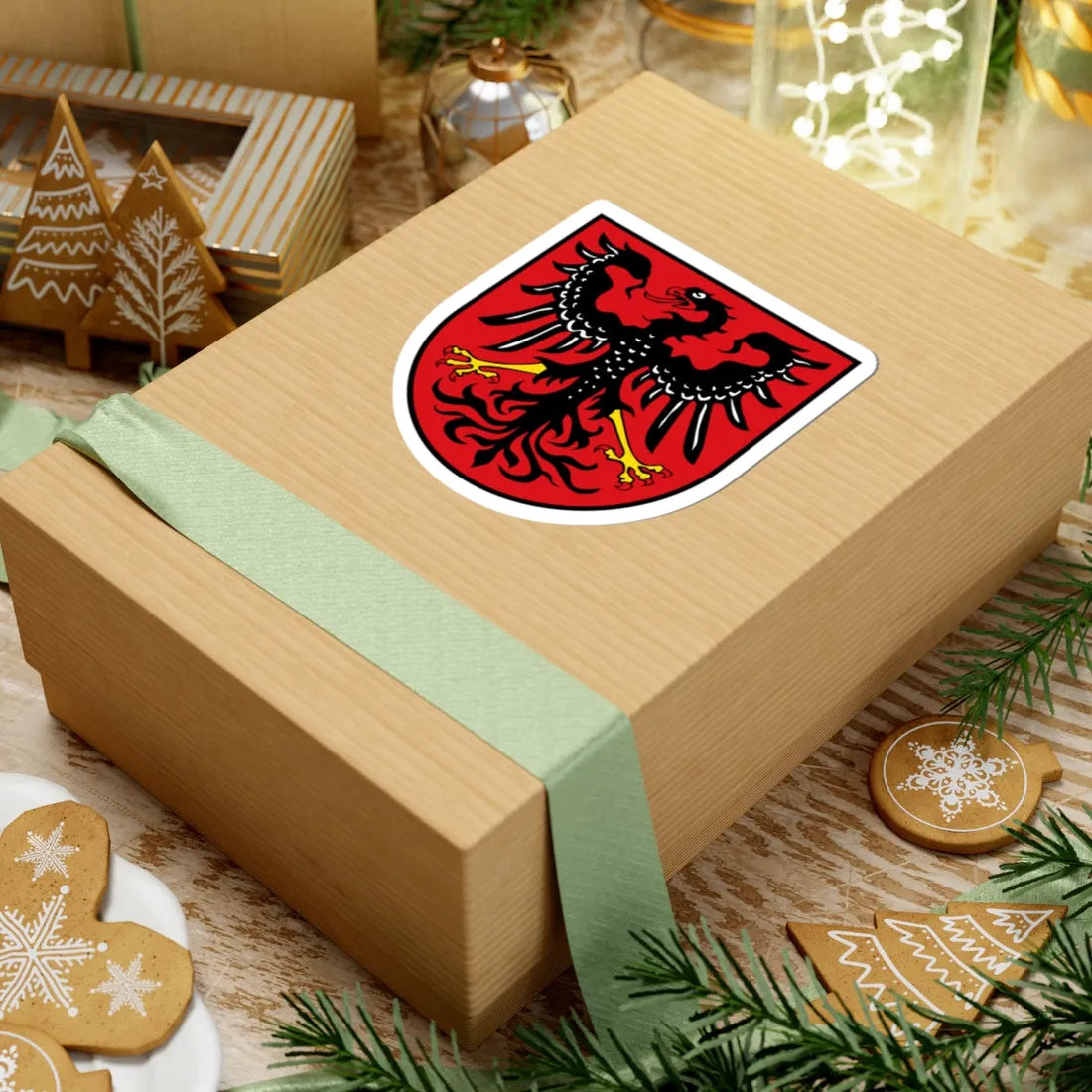 DEU Neumarkt in der Oberpfalz COA (Germany) (Coat of Arms) STICKER Vinyl Kiss-Cut Decal - The Sticker Space