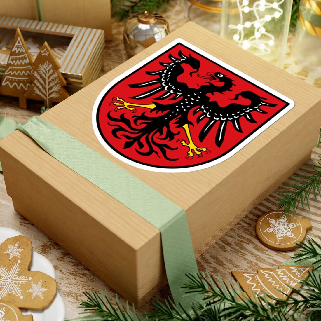 DEU Neumarkt in der Oberpfalz COA (Germany) (Coat of Arms) STICKER Vinyl Kiss-Cut Decal - The Sticker Space
