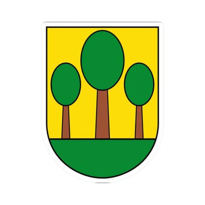 DEU Niederau COA old (Germany) (Coat of Arms) STICKER Vinyl Kiss-Cut Decal 2 Inch White - The Sticker Space