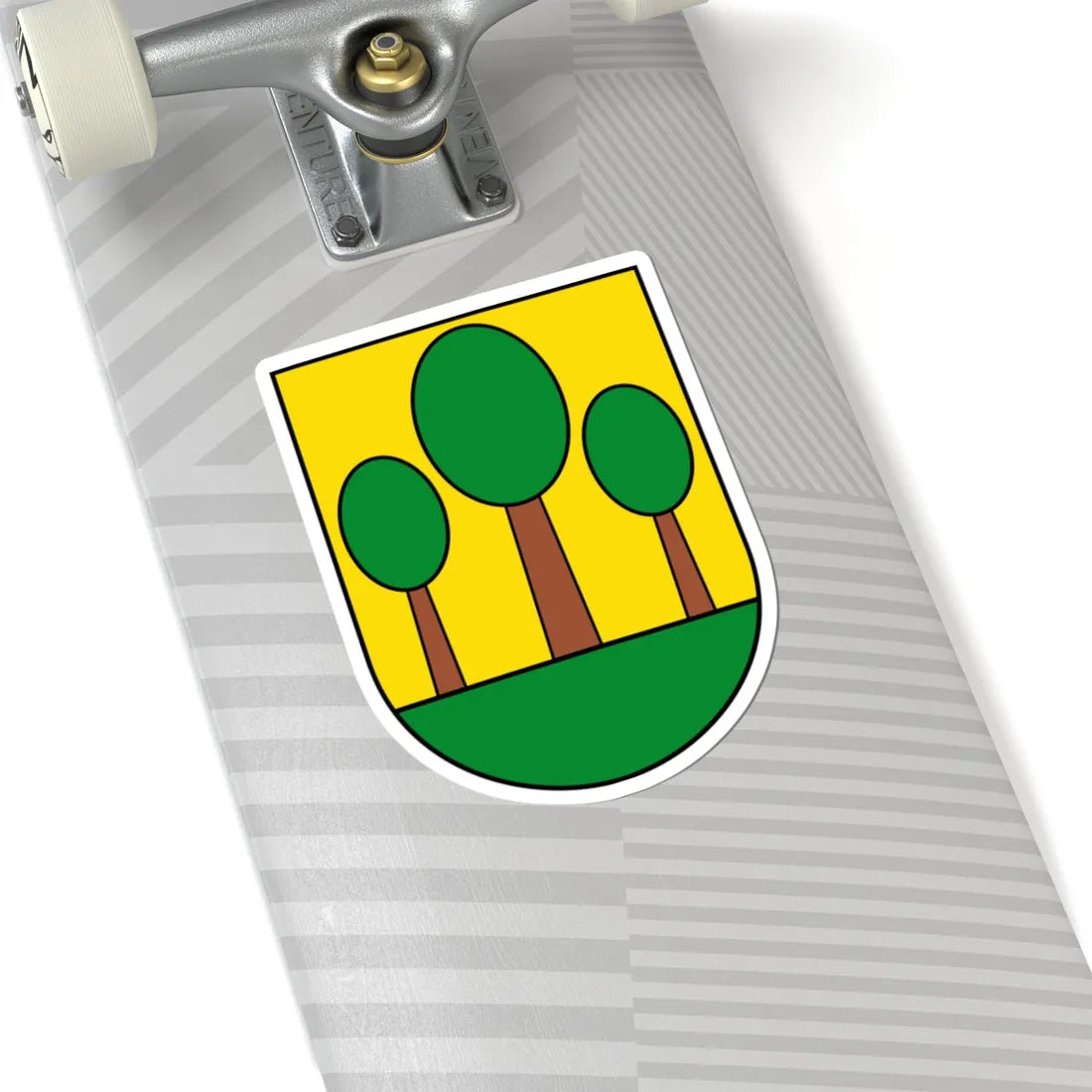 DEU Niederau COA old (Germany) (Coat of Arms) STICKER Vinyl Kiss-Cut Decal - The Sticker Space