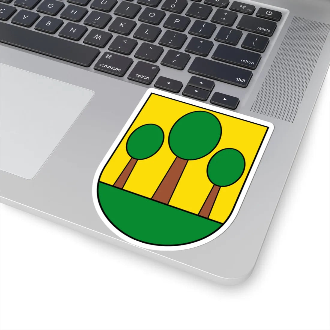 DEU Niederau COA old (Germany) (Coat of Arms) STICKER Vinyl Kiss-Cut Decal - The Sticker Space