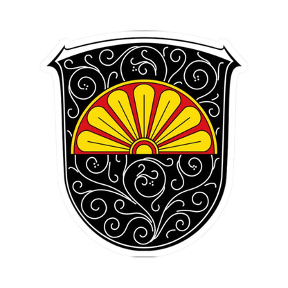 DEU Niederhörlen COA (Germany) (Coat of Arms) STICKER Vinyl Kiss-Cut Decal 2 Inch White - The Sticker Space
