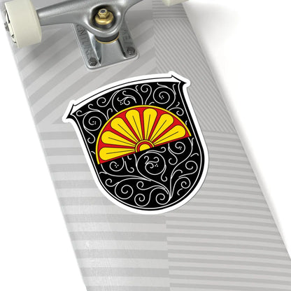 DEU Niederhörlen COA (Germany) (Coat of Arms) STICKER Vinyl Kiss-Cut Decal - The Sticker Space