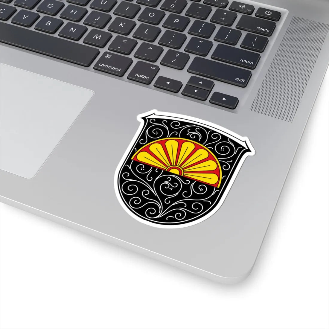 DEU Niederhörlen COA (Germany) (Coat of Arms) STICKER Vinyl Kiss-Cut Decal - The Sticker Space