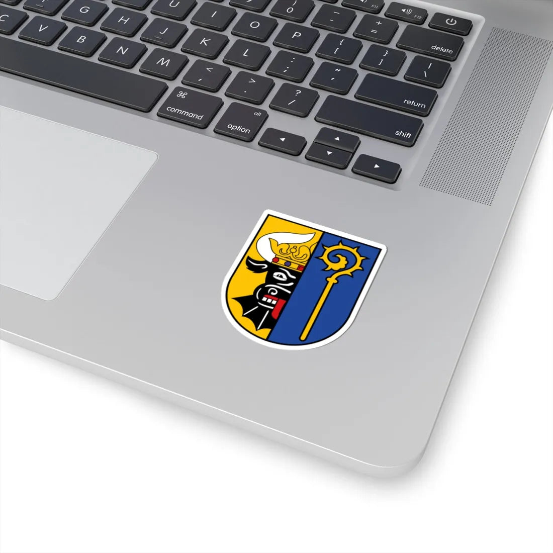 DEU Nordwestmecklenburg COA till 2011 (Germany) (Coat of Arms) STICKER Vinyl Kiss-Cut Decal - The Sticker Space