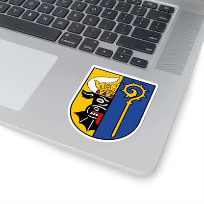DEU Nordwestmecklenburg COA till 2011 (Germany) (Coat of Arms) STICKER Vinyl Kiss-Cut Decal - The Sticker Space