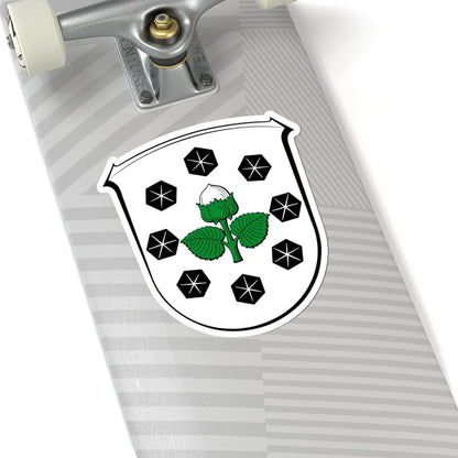 DEU Nuesttal COA (Germany) (Coat of Arms) STICKER Vinyl Kiss-Cut Decal - The Sticker Space