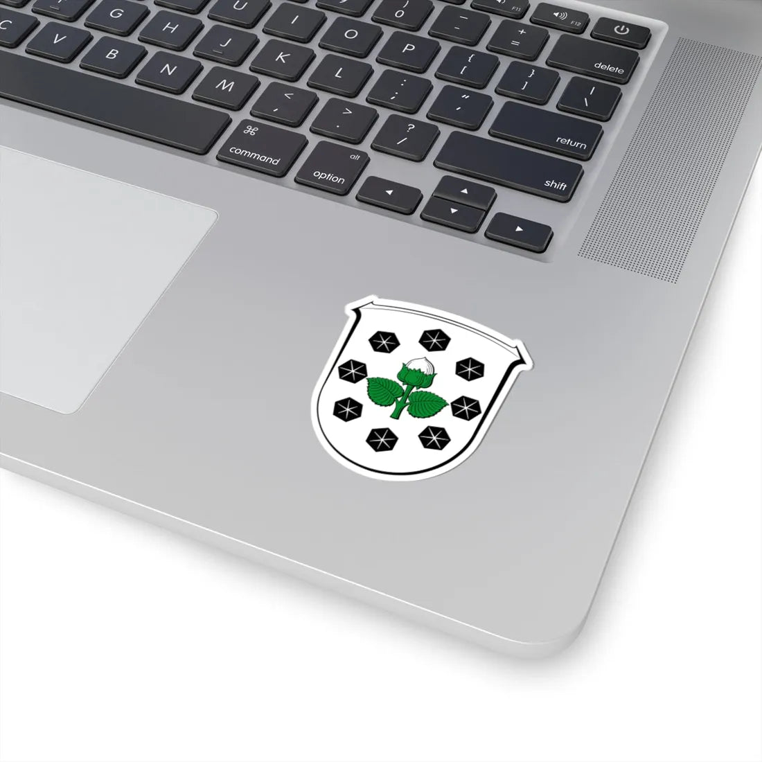 DEU Nuesttal COA (Germany) (Coat of Arms) STICKER Vinyl Kiss-Cut Decal - The Sticker Space