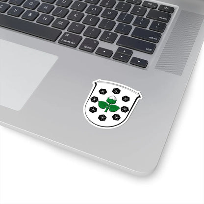 DEU Nuesttal COA (Germany) (Coat of Arms) STICKER Vinyl Kiss-Cut Decal - The Sticker Space