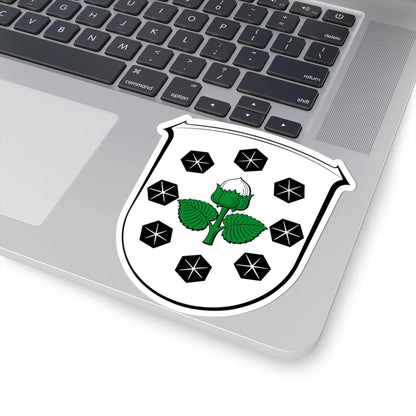 DEU Nuesttal COA (Germany) (Coat of Arms) STICKER Vinyl Kiss-Cut Decal - The Sticker Space
