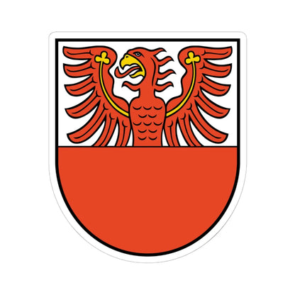 DEU Oberbarnim COA (Germany) (Coat of Arms) STICKER Vinyl Kiss-Cut Decal 6 Inch White - The Sticker Space