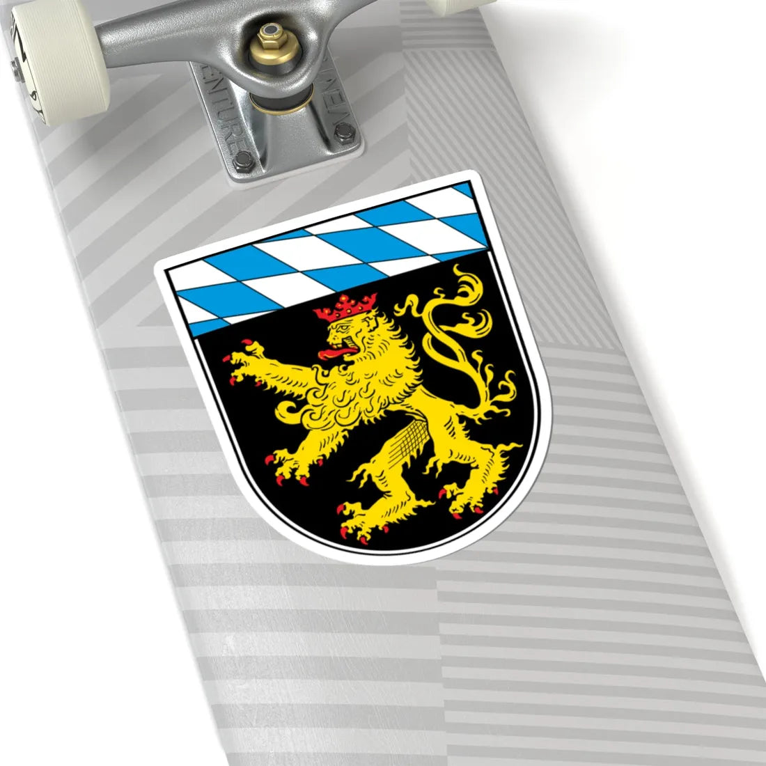 DEU Oberbayern COA (Germany) (Coat of Arms) STICKER Vinyl Kiss-Cut Decal - The Sticker Space