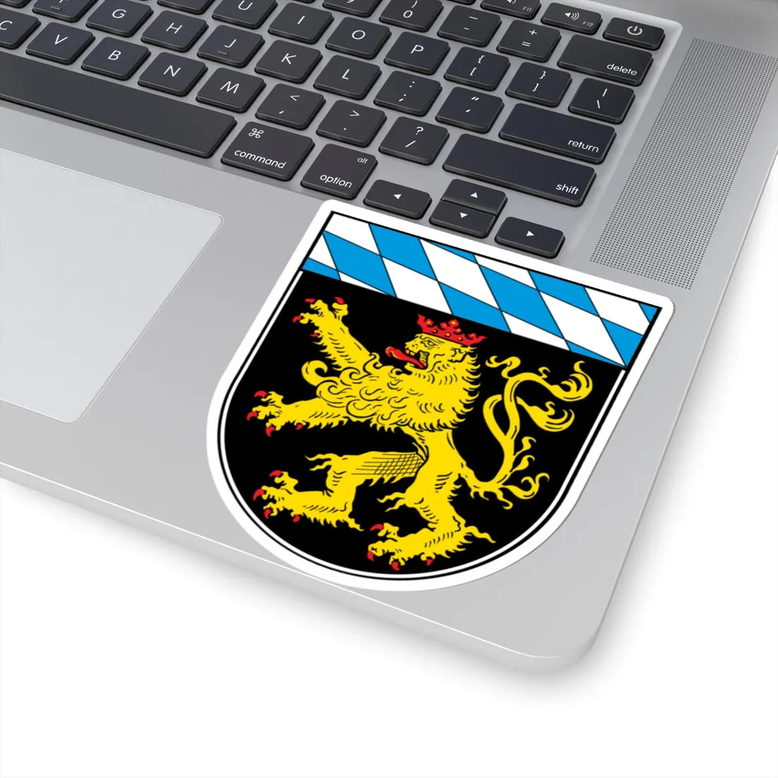 DEU Oberbayern COA (Germany) (Coat of Arms) STICKER Vinyl Kiss-Cut Decal - The Sticker Space