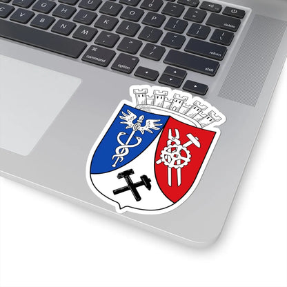 DEU Oberhausen COA (Germany) (Coat of Arms) STICKER Vinyl Kiss-Cut Decal - The Sticker Space