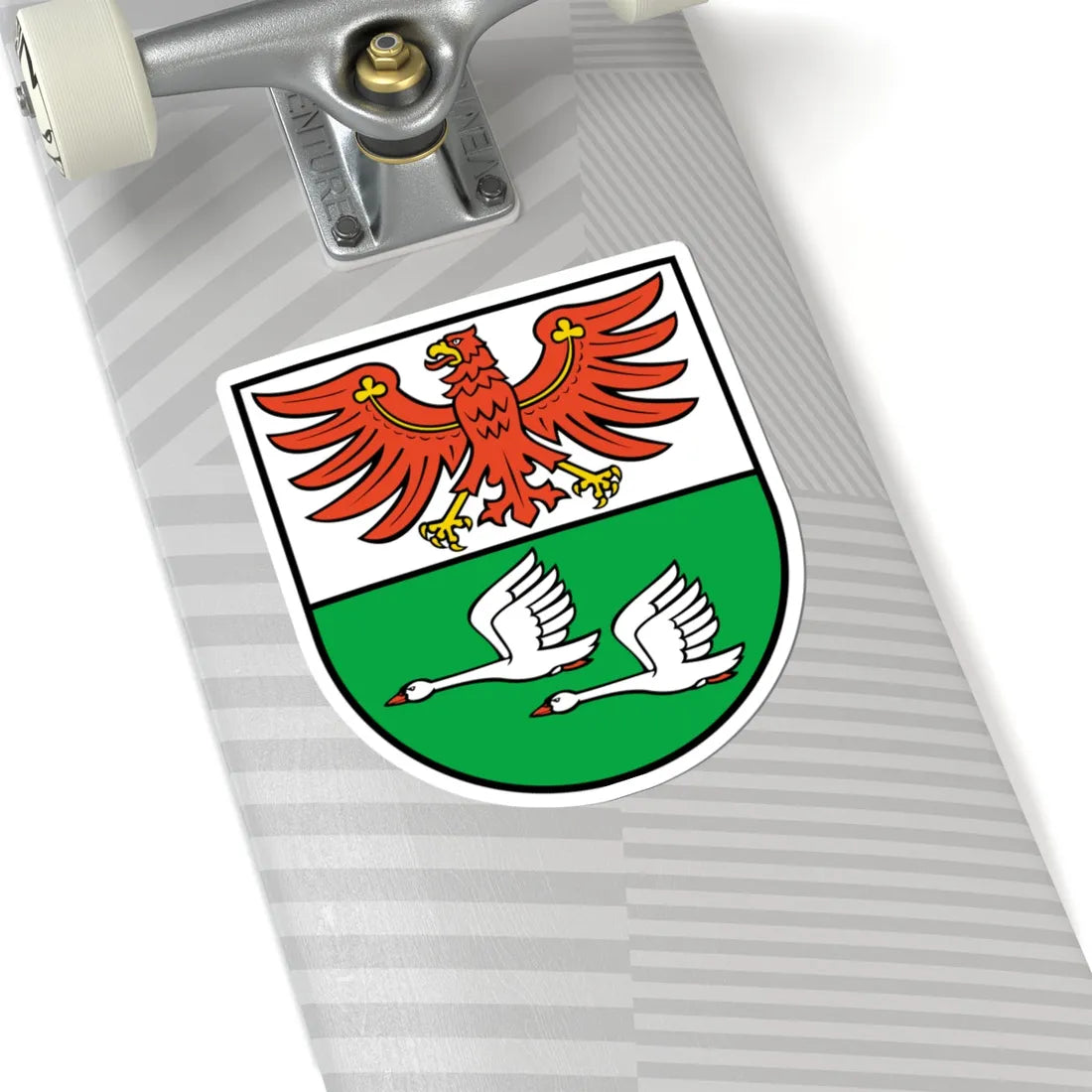 DEU Oberhavel COA (Germany) (Coat of Arms) STICKER Vinyl Kiss-Cut Decal - The Sticker Space