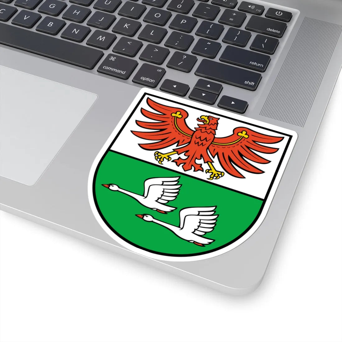 DEU Oberhavel COA (Germany) (Coat of Arms) STICKER Vinyl Kiss-Cut Decal - The Sticker Space
