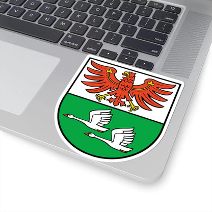 DEU Oberhavel COA (Germany) (Coat of Arms) STICKER Vinyl Kiss-Cut Decal - The Sticker Space