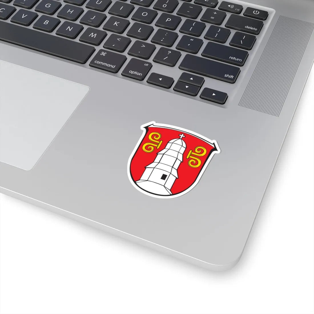 DEU Oberhörlen COA (Germany) (Coat of Arms) STICKER Vinyl Kiss-Cut Decal - The Sticker Space