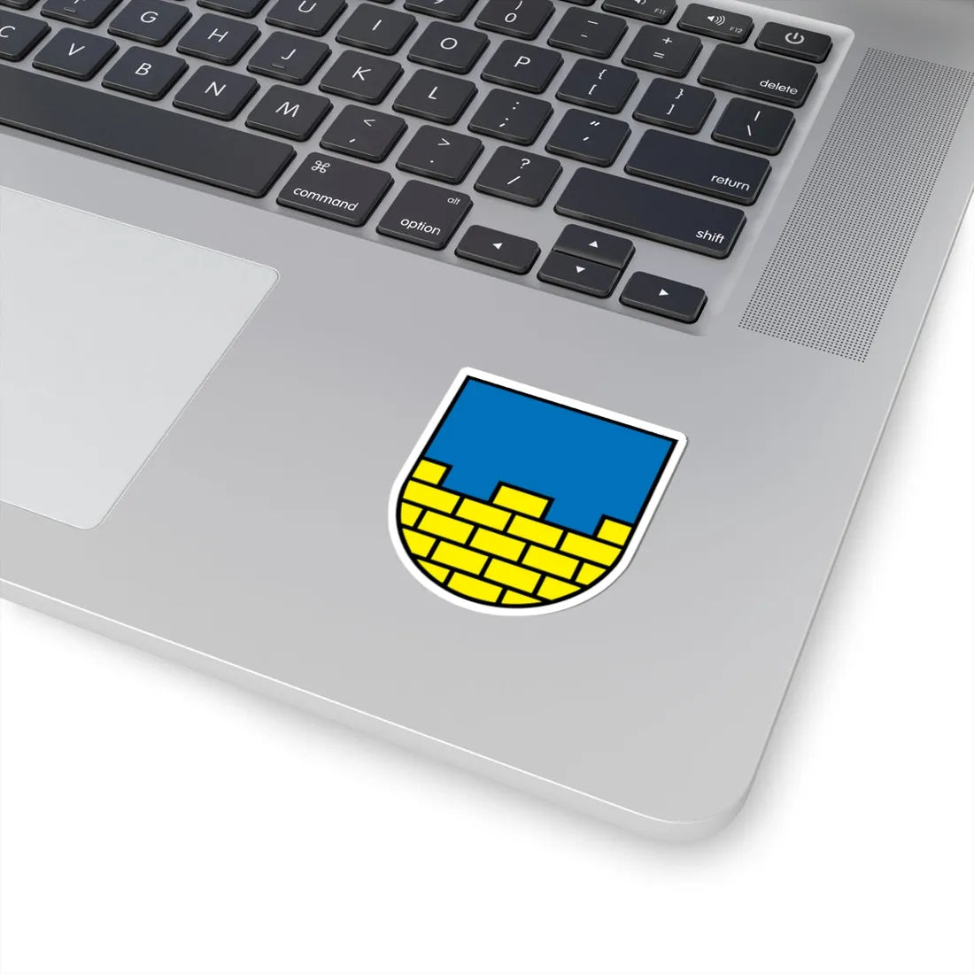 DEU Oberlausitz COA (Denmark) (Coat of Arms) STICKER Vinyl Kiss-Cut Decal - The Sticker Space
