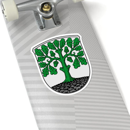 DEU Obernhain COA (Germany) (Coat of Arms) STICKER Vinyl Kiss-Cut Decal - The Sticker Space